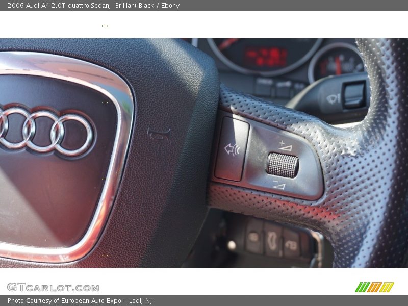Brilliant Black / Ebony 2006 Audi A4 2.0T quattro Sedan
