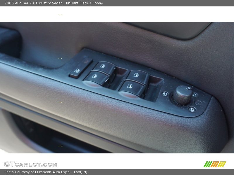 Brilliant Black / Ebony 2006 Audi A4 2.0T quattro Sedan