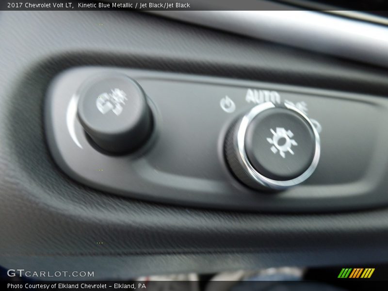 Kinetic Blue Metallic / Jet Black/Jet Black 2017 Chevrolet Volt LT