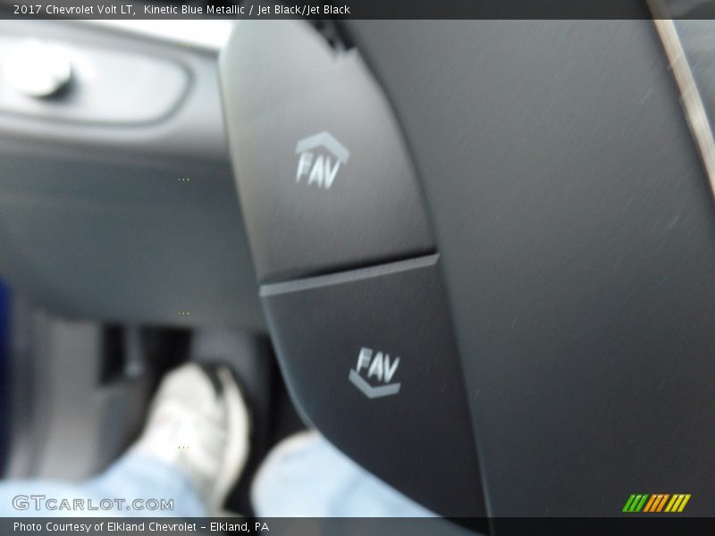 Kinetic Blue Metallic / Jet Black/Jet Black 2017 Chevrolet Volt LT