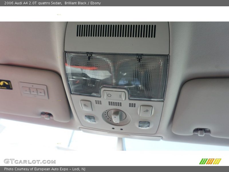 Brilliant Black / Ebony 2006 Audi A4 2.0T quattro Sedan