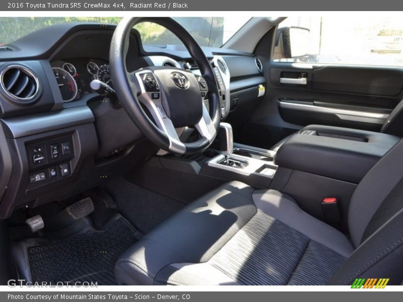 Radiant Red / Black 2016 Toyota Tundra SR5 CrewMax 4x4