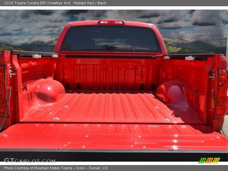 Radiant Red / Black 2016 Toyota Tundra SR5 CrewMax 4x4