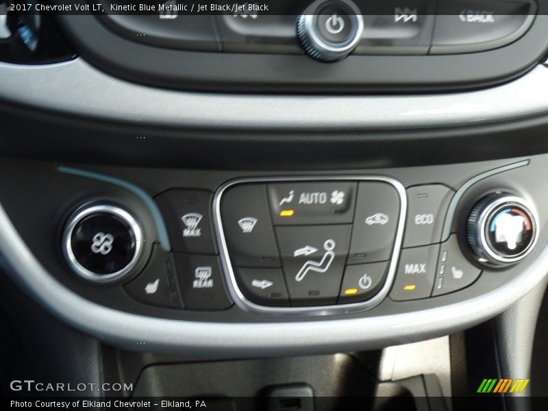 Kinetic Blue Metallic / Jet Black/Jet Black 2017 Chevrolet Volt LT