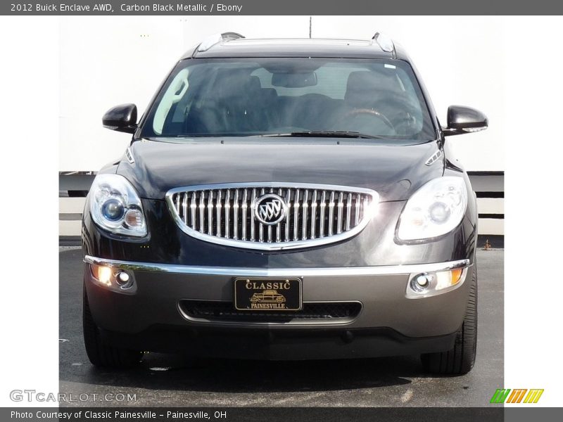 Carbon Black Metallic / Ebony 2012 Buick Enclave AWD