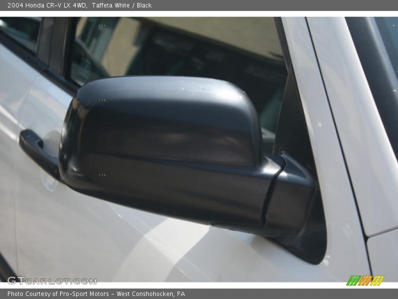 Taffeta White / Black 2004 Honda CR-V LX 4WD