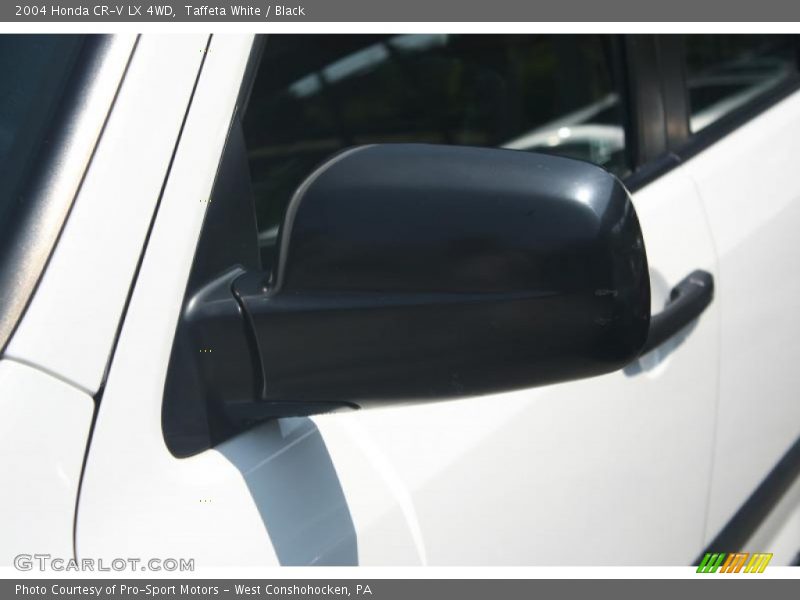 Taffeta White / Black 2004 Honda CR-V LX 4WD