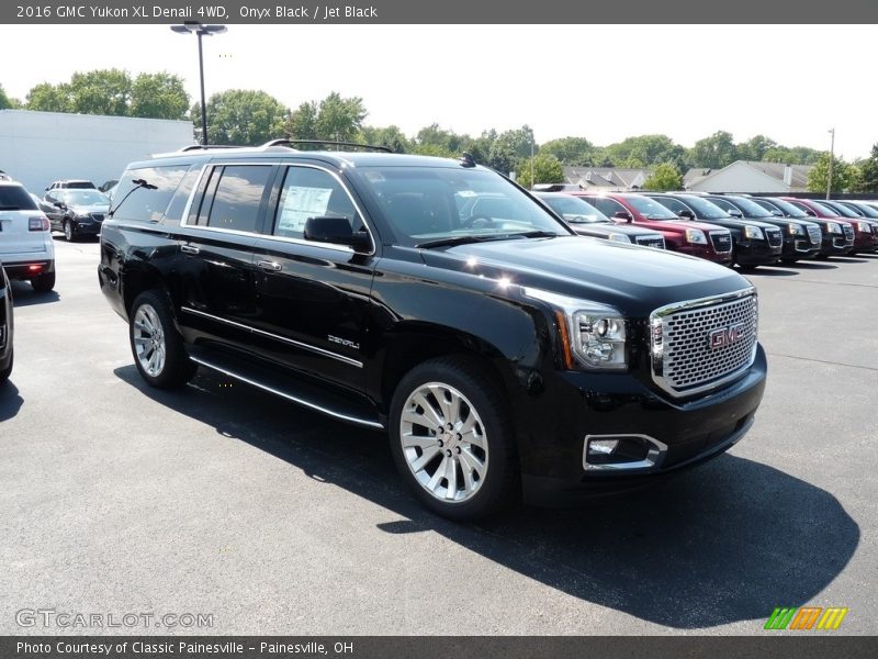 Onyx Black / Jet Black 2016 GMC Yukon XL Denali 4WD