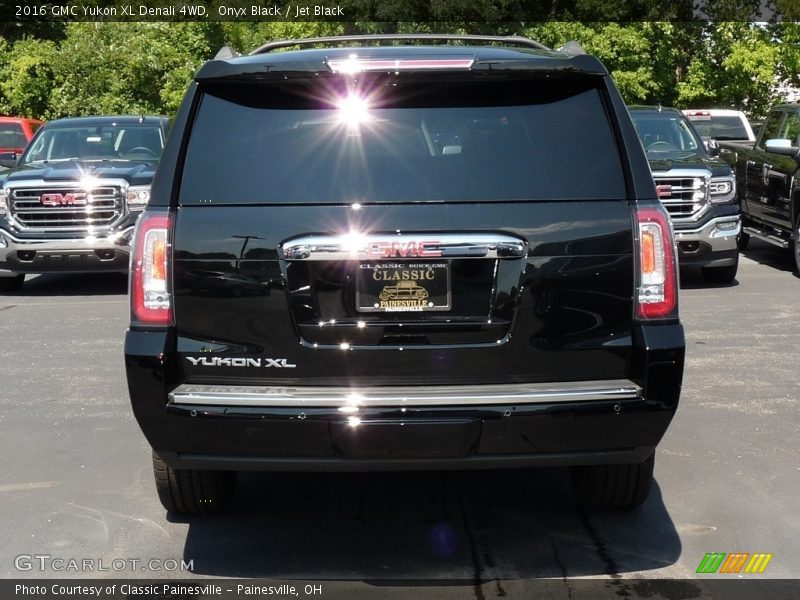 Onyx Black / Jet Black 2016 GMC Yukon XL Denali 4WD