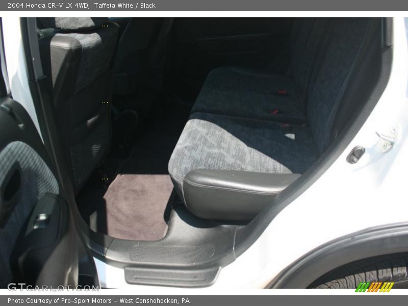 Taffeta White / Black 2004 Honda CR-V LX 4WD