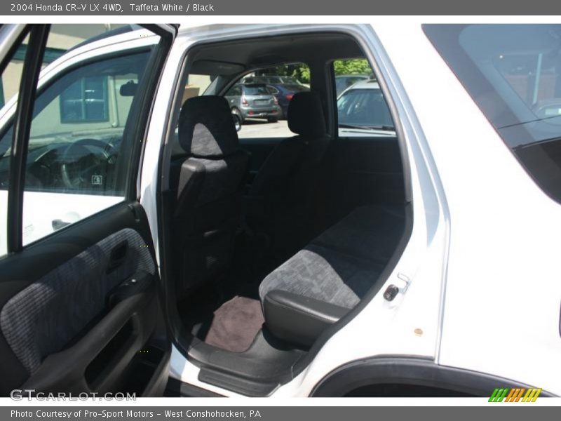 Taffeta White / Black 2004 Honda CR-V LX 4WD