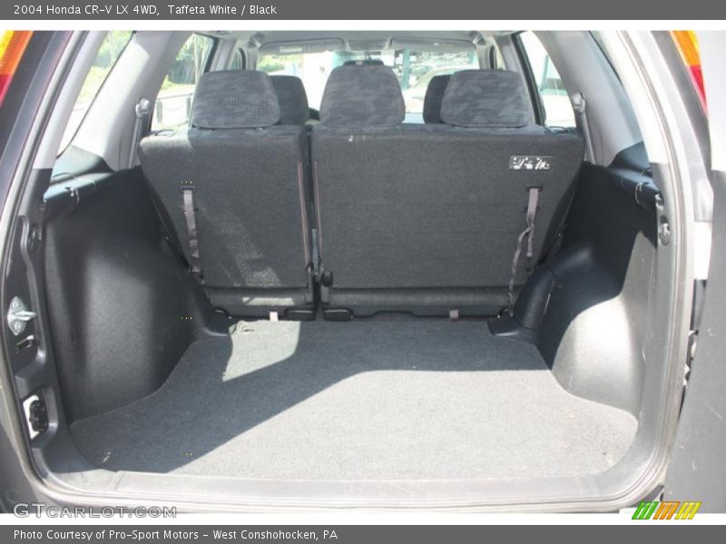 Taffeta White / Black 2004 Honda CR-V LX 4WD