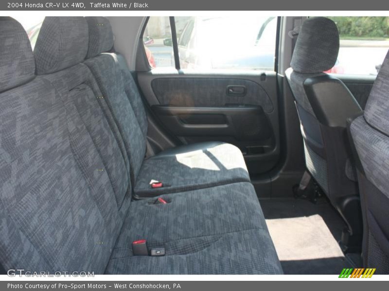 Taffeta White / Black 2004 Honda CR-V LX 4WD