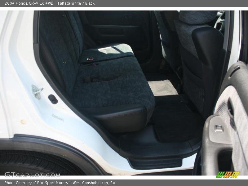 Taffeta White / Black 2004 Honda CR-V LX 4WD