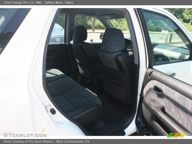 Taffeta White / Black 2004 Honda CR-V LX 4WD