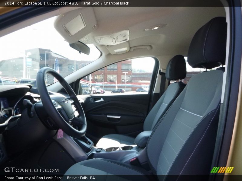 Karat Gold / Charcoal Black 2014 Ford Escape SE 1.6L EcoBoost 4WD