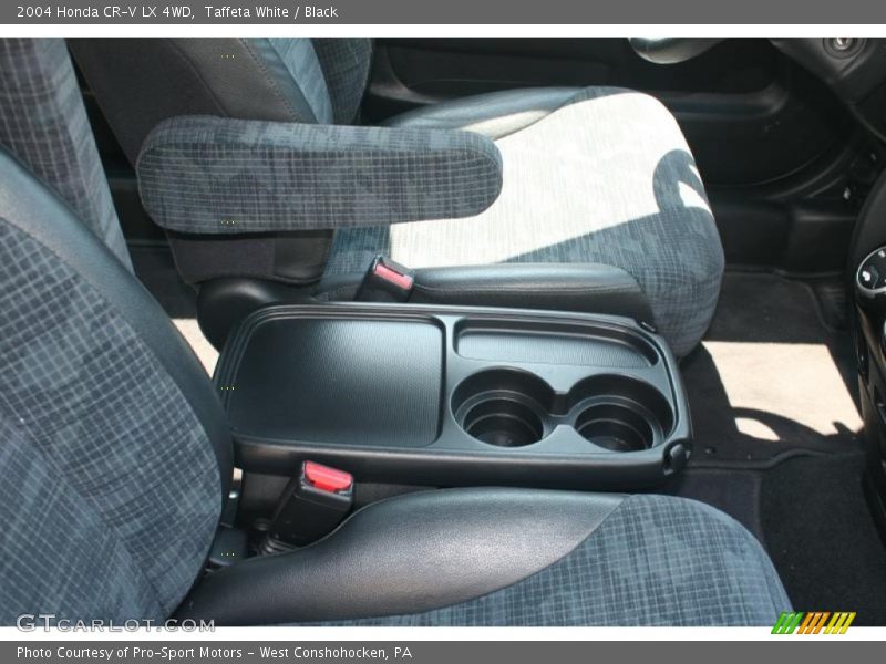 Taffeta White / Black 2004 Honda CR-V LX 4WD