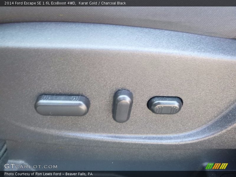 Karat Gold / Charcoal Black 2014 Ford Escape SE 1.6L EcoBoost 4WD