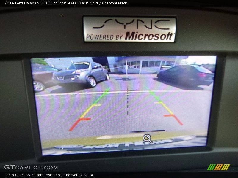 Karat Gold / Charcoal Black 2014 Ford Escape SE 1.6L EcoBoost 4WD
