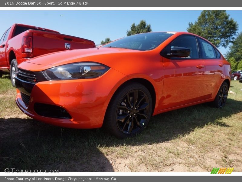 Front 3/4 View of 2016 Dart SXT Sport