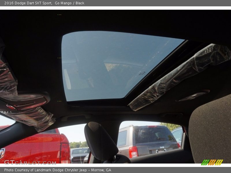 Go Mango / Black 2016 Dodge Dart SXT Sport