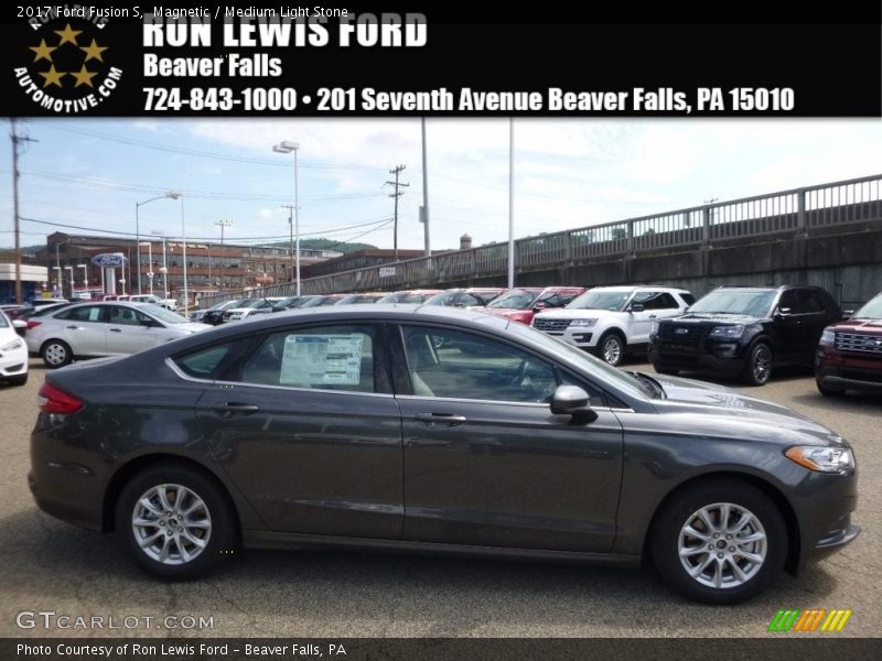 Magnetic / Medium Light Stone 2017 Ford Fusion S