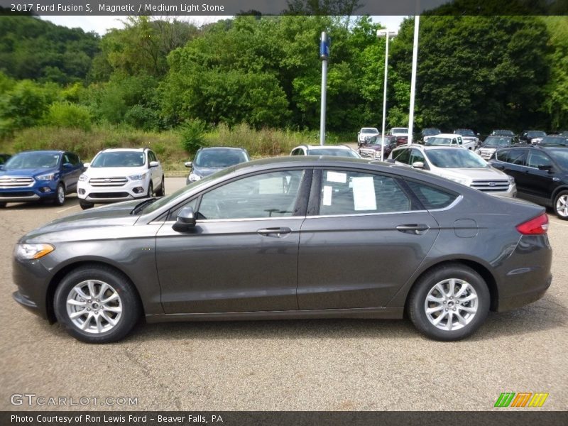 Magnetic / Medium Light Stone 2017 Ford Fusion S