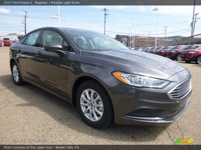 Magnetic / Medium Light Stone 2017 Ford Fusion S