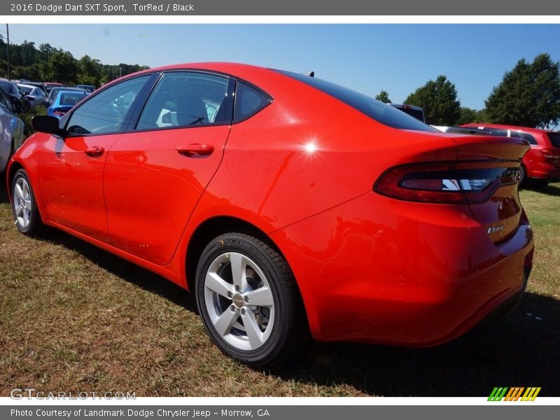 TorRed / Black 2016 Dodge Dart SXT Sport