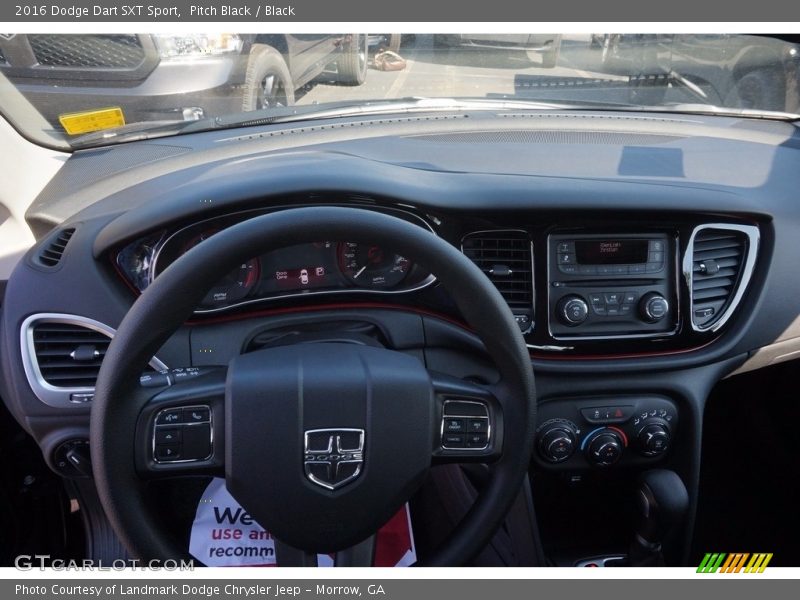Pitch Black / Black 2016 Dodge Dart SXT Sport