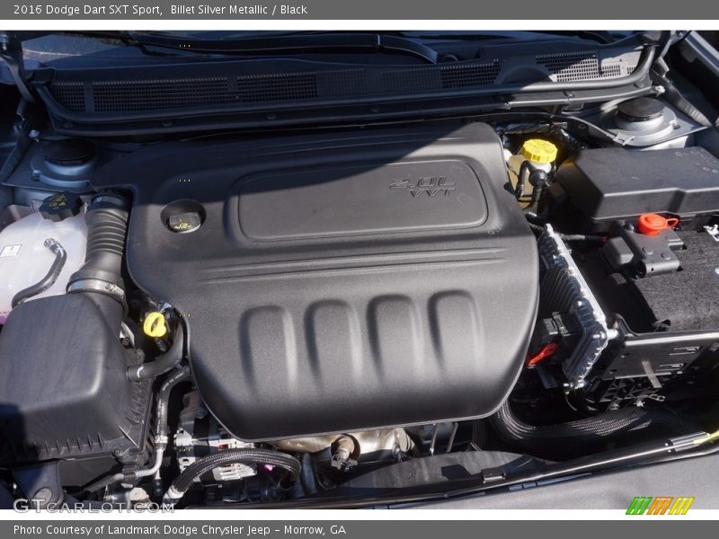 Billet Silver Metallic / Black 2016 Dodge Dart SXT Sport