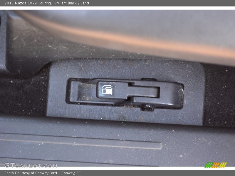 Brilliant Black / Sand 2013 Mazda CX-9 Touring