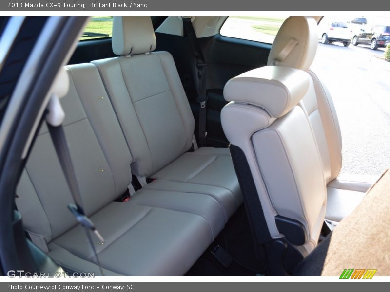 Brilliant Black / Sand 2013 Mazda CX-9 Touring