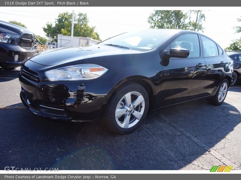 Pitch Black / Black 2016 Dodge Dart SXT Sport