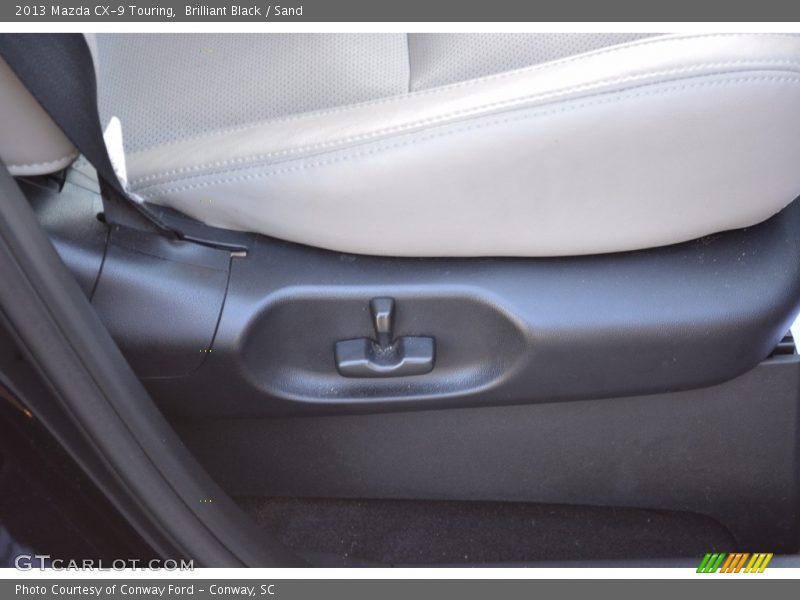 Brilliant Black / Sand 2013 Mazda CX-9 Touring