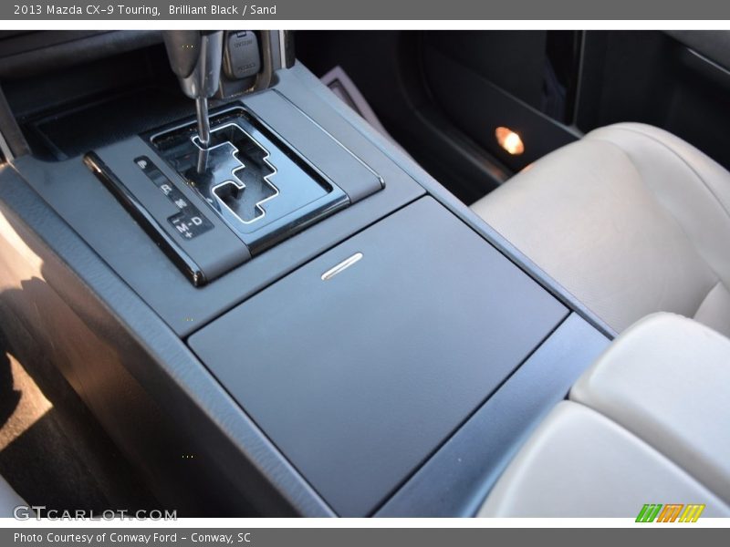 Brilliant Black / Sand 2013 Mazda CX-9 Touring