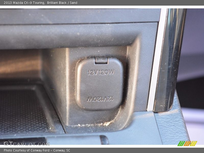 Brilliant Black / Sand 2013 Mazda CX-9 Touring