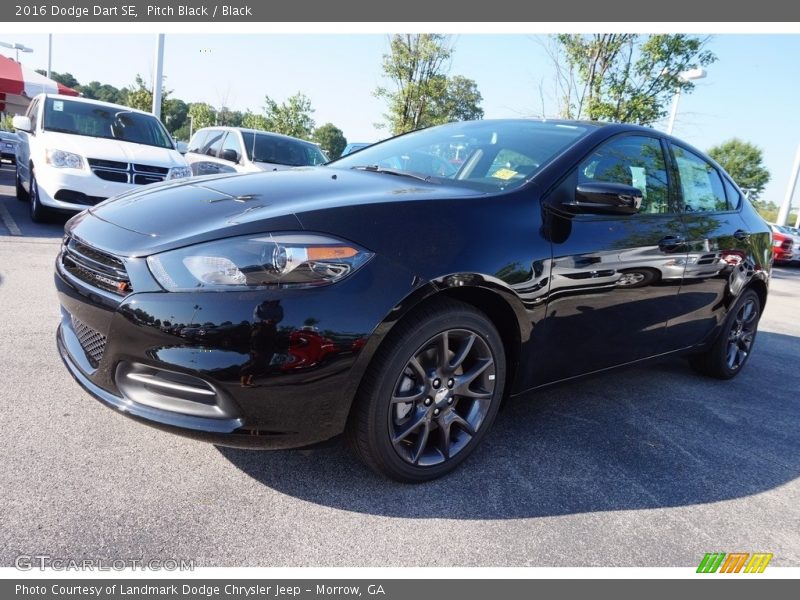 Pitch Black / Black 2016 Dodge Dart SE