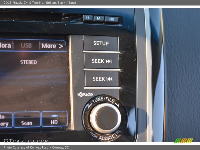 Brilliant Black / Sand 2013 Mazda CX-9 Touring