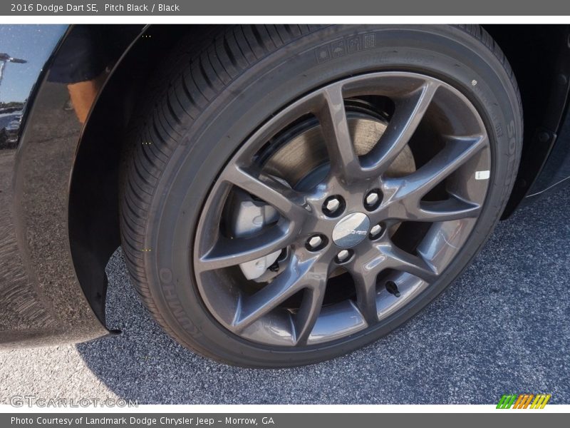 Pitch Black / Black 2016 Dodge Dart SE