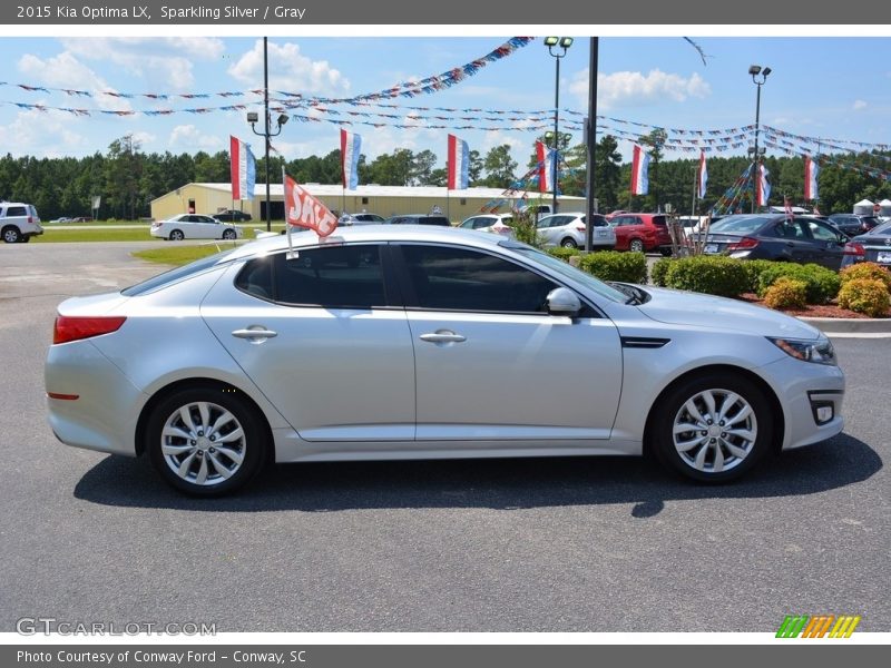 Sparkling Silver / Gray 2015 Kia Optima LX