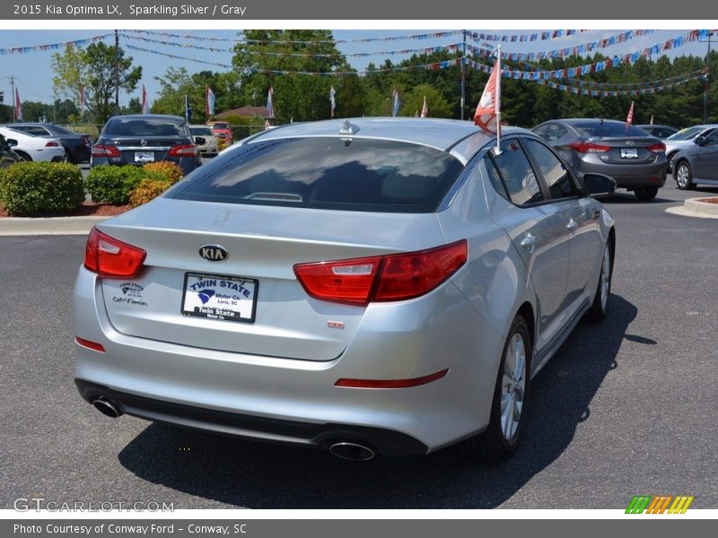 Sparkling Silver / Gray 2015 Kia Optima LX