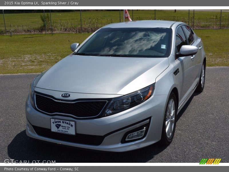 Sparkling Silver / Gray 2015 Kia Optima LX