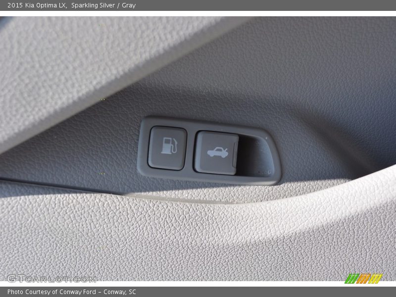 Sparkling Silver / Gray 2015 Kia Optima LX