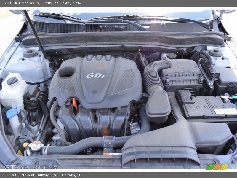 Sparkling Silver / Gray 2015 Kia Optima LX