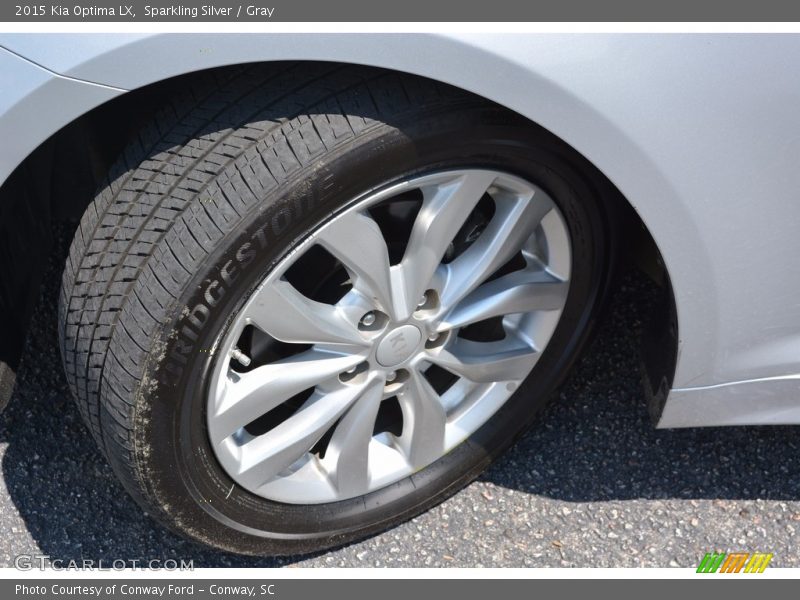 Sparkling Silver / Gray 2015 Kia Optima LX