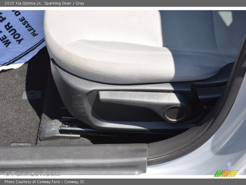 Sparkling Silver / Gray 2015 Kia Optima LX