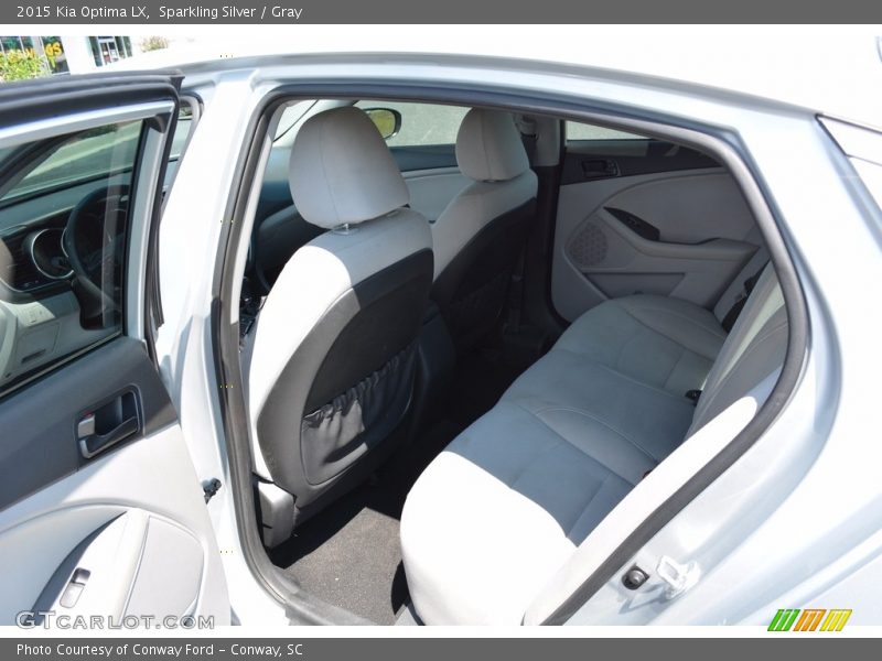 Sparkling Silver / Gray 2015 Kia Optima LX