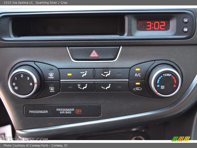 Sparkling Silver / Gray 2015 Kia Optima LX