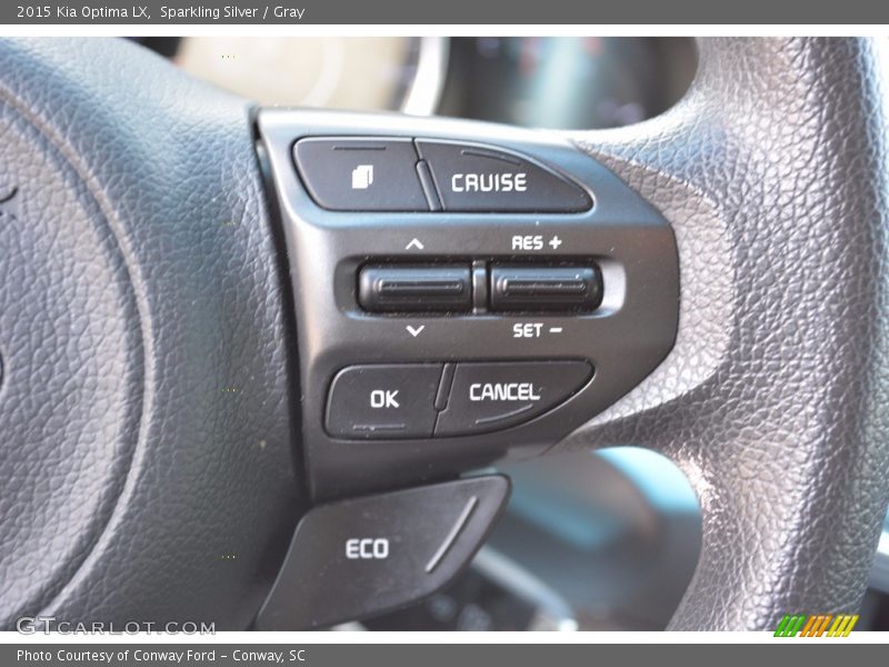 Sparkling Silver / Gray 2015 Kia Optima LX
